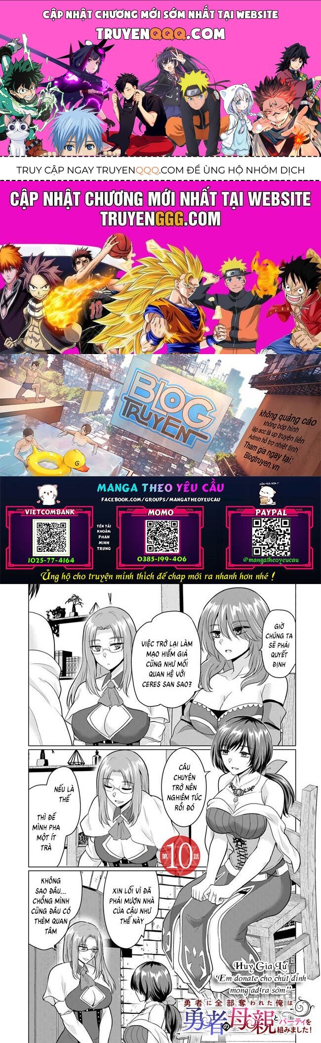 Yuusha Ni Zenbu Ubawareta Ore Wa Yuusha No Hahaoya To Party Wo Kumimashita! Chap 10 - Next Chap 11