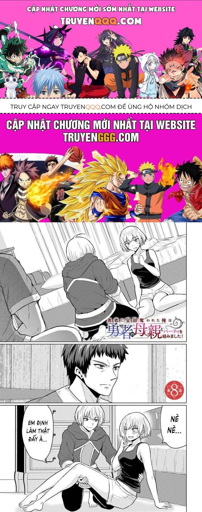 Yuusha Ni Zenbu Ubawareta Ore Wa Yuusha No Hahaoya To Party Wo Kumimashita! Chap 8 - Next Chap 9