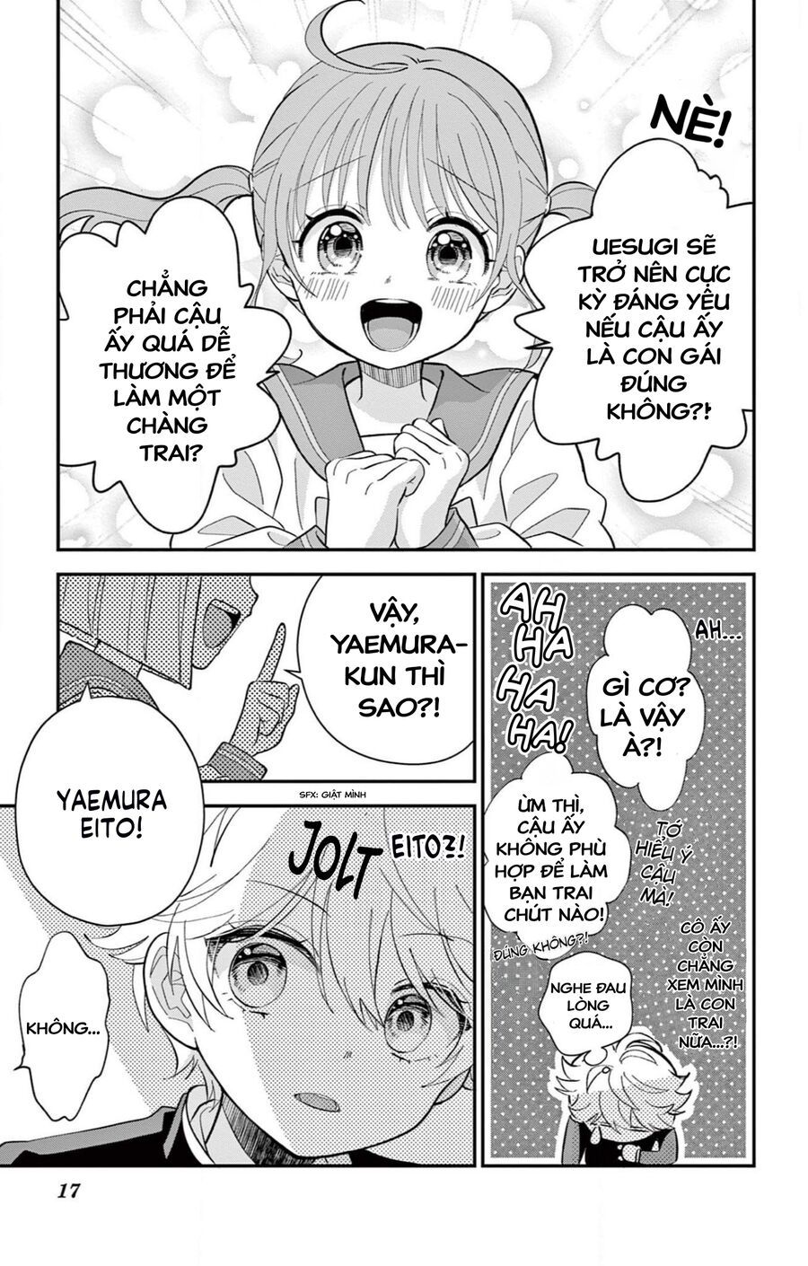 Uesugi-Kun Wa Onnanoko Wo Yametai Chap 1 - Next Chap 2