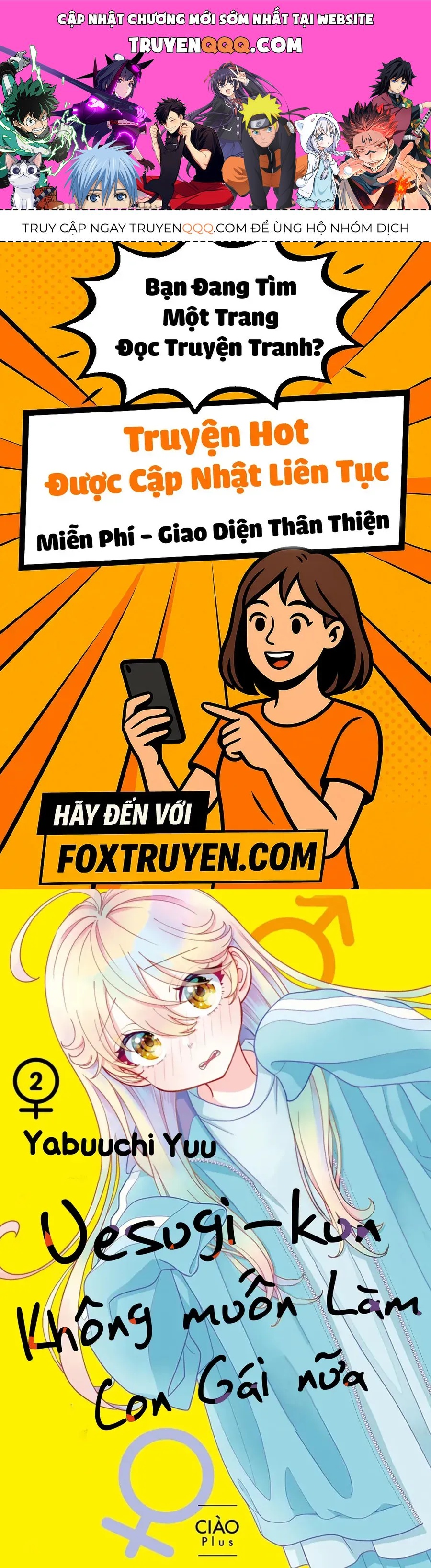 Uesugi-Kun Wa Onnanoko Wo Yametai Chap 13.6 - Next Chap 14.6