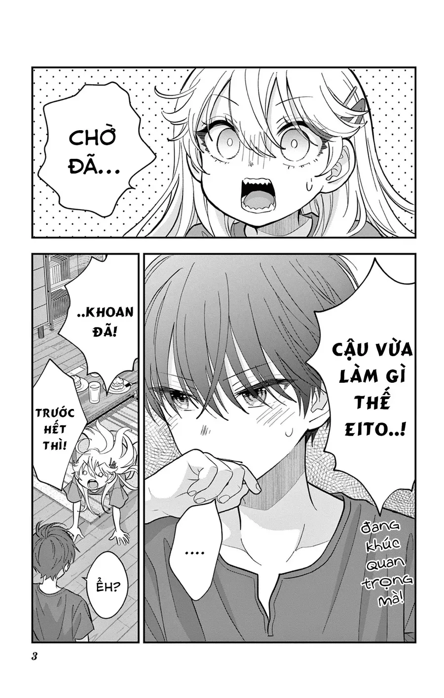 Uesugi-Kun Wa Onnanoko Wo Yametai Chap 15 - Next Chap 16