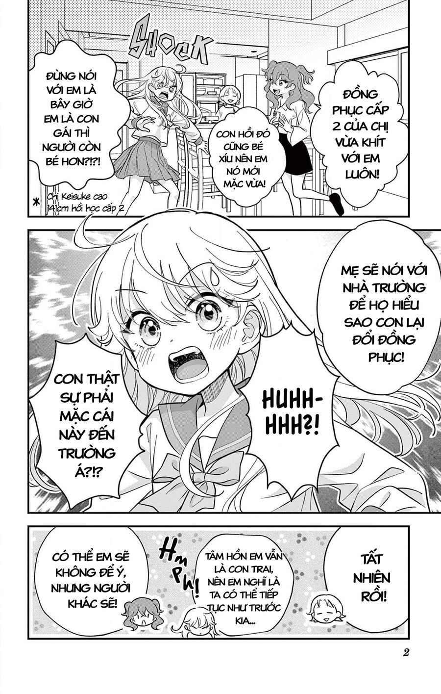 Uesugi-Kun Wa Onnanoko Wo Yametai Chap 3 - Next Chap 4