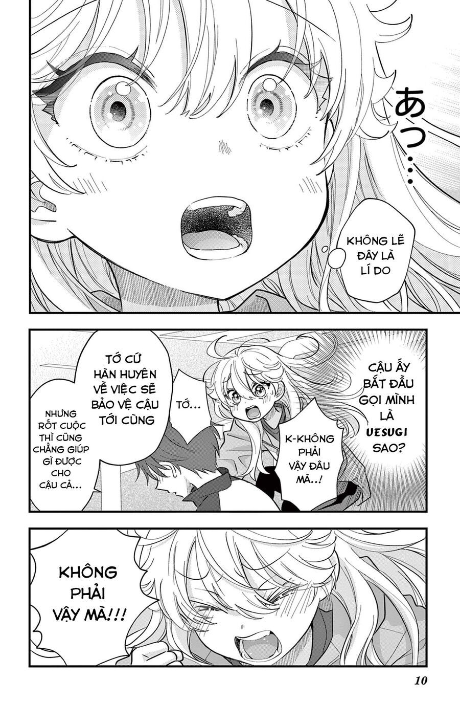 Uesugi-Kun Wa Onnanoko Wo Yametai Chap 8 - Next Chap 9