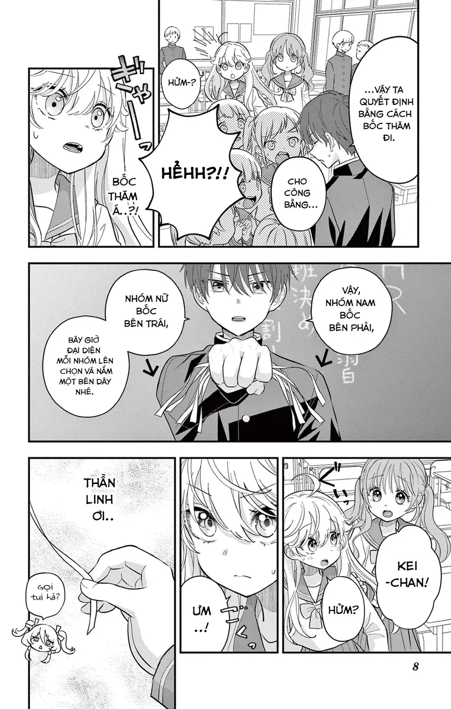 Uesugi-Kun Wa Onnanoko Wo Yametai Chap 9 - Next Chap 10
