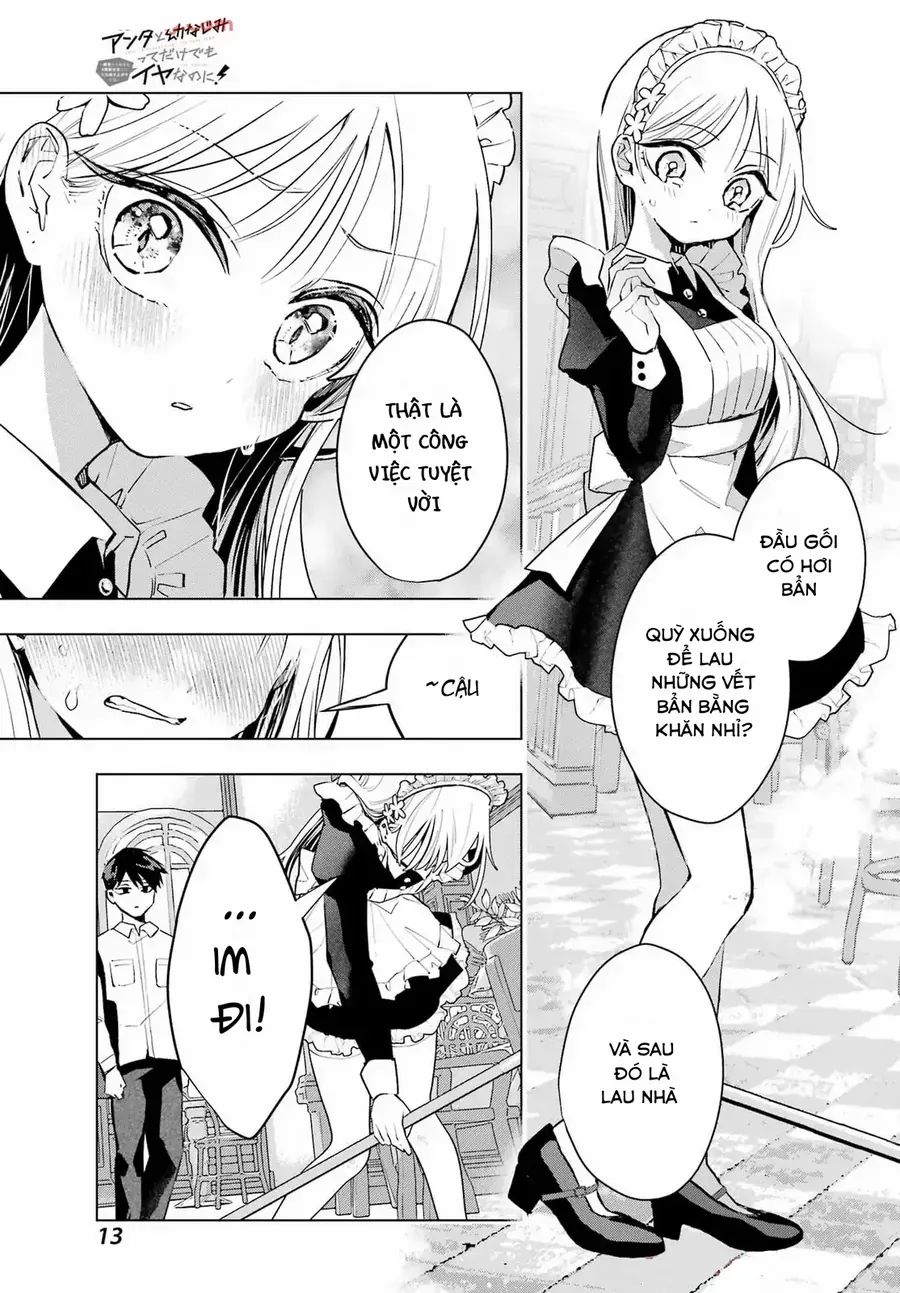 Anta To Osananajimi Tte Dake Demo Iya Nanoni!: Zekkou Kara Hajimaru S-Kyuu Bishoujo To No Gakuen Nariagari Seikatsu Chap 6 - Next Chap 7