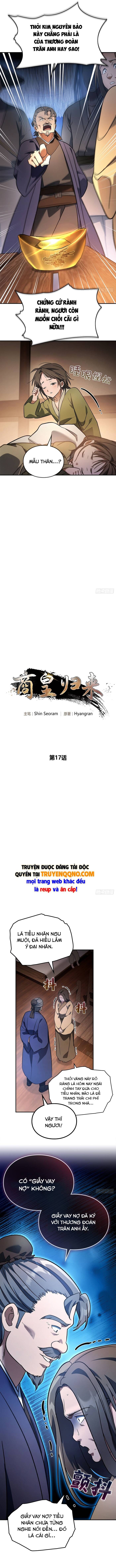 Thương Hoàng Trở Về Chap 17 - Next Chap 18