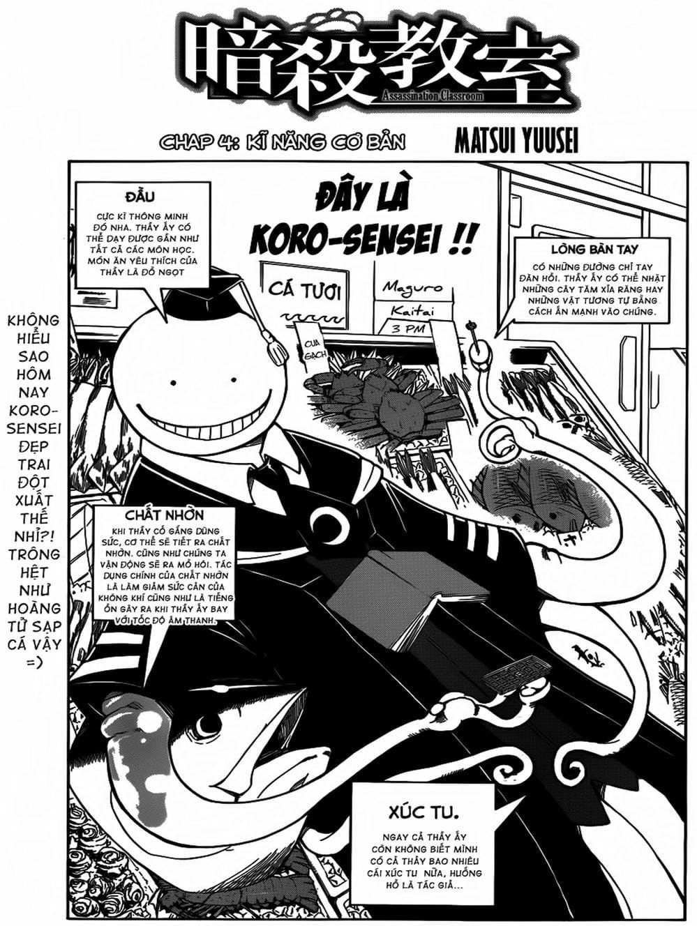 Lớp Học Ám Sát Chap 5 - Next Chap 6