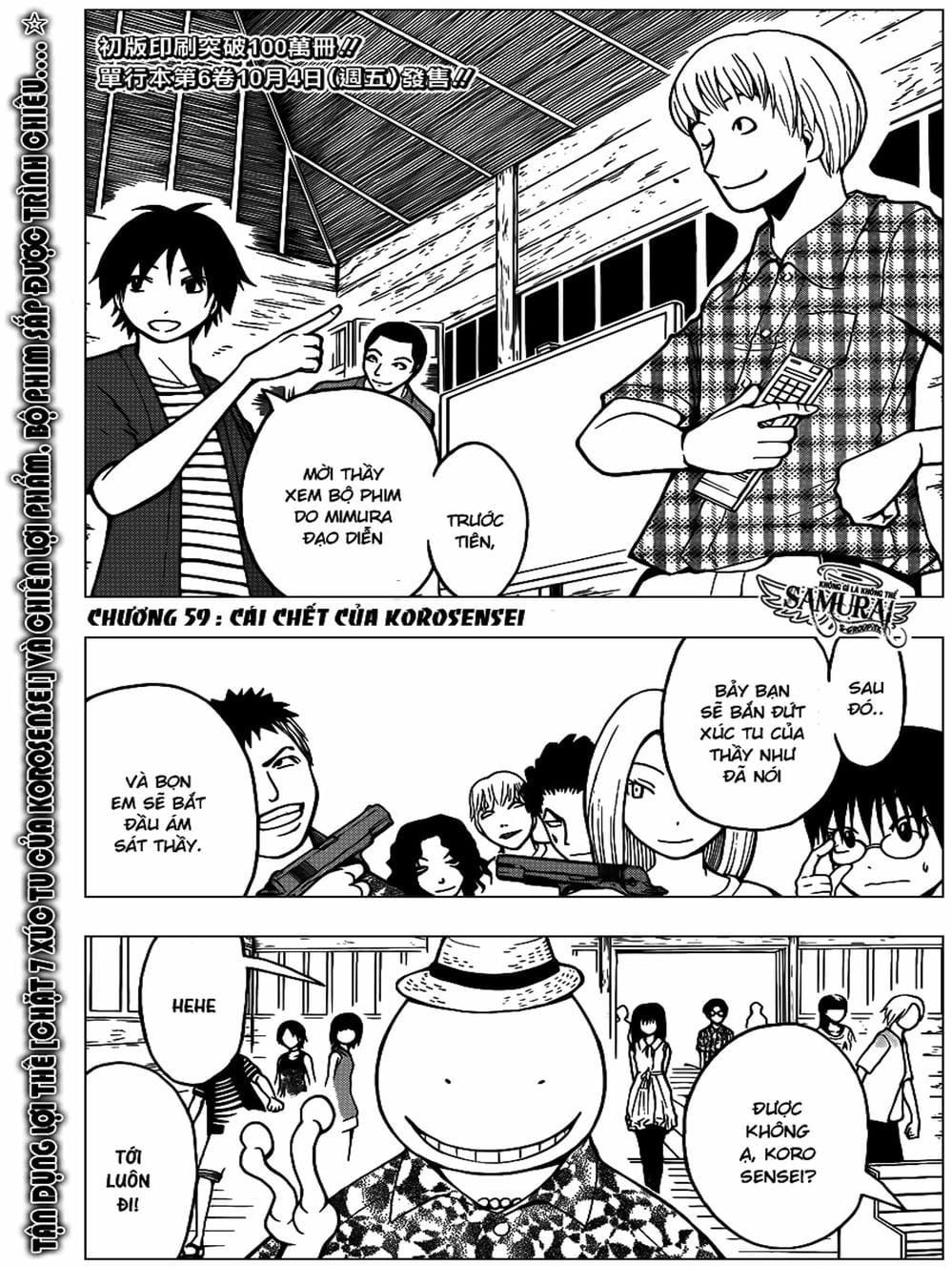 Lớp Học Ám Sát Chap 58 - Next Chap 59