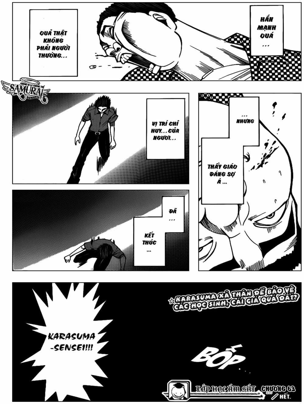 Lớp Học Ám Sát Chap 63 - Next Chap 64