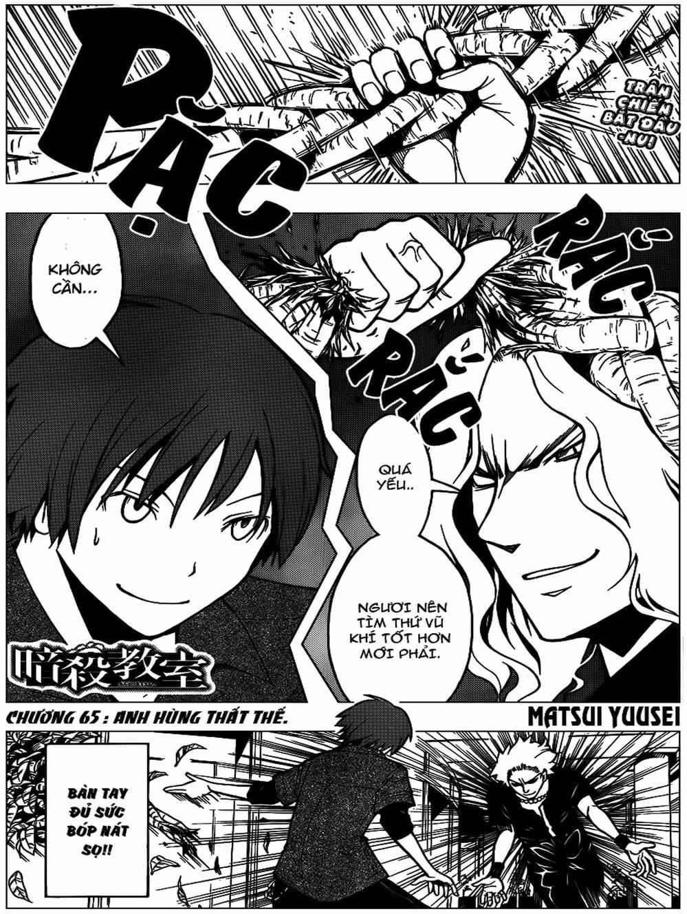 Lớp Học Ám Sát Chap 64 - Next Chap 65