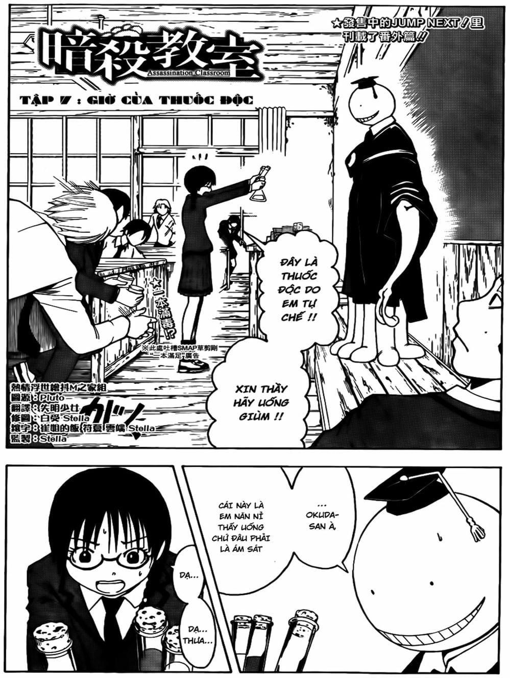 Lớp Học Ám Sát Chap 8 - Next Chap 9