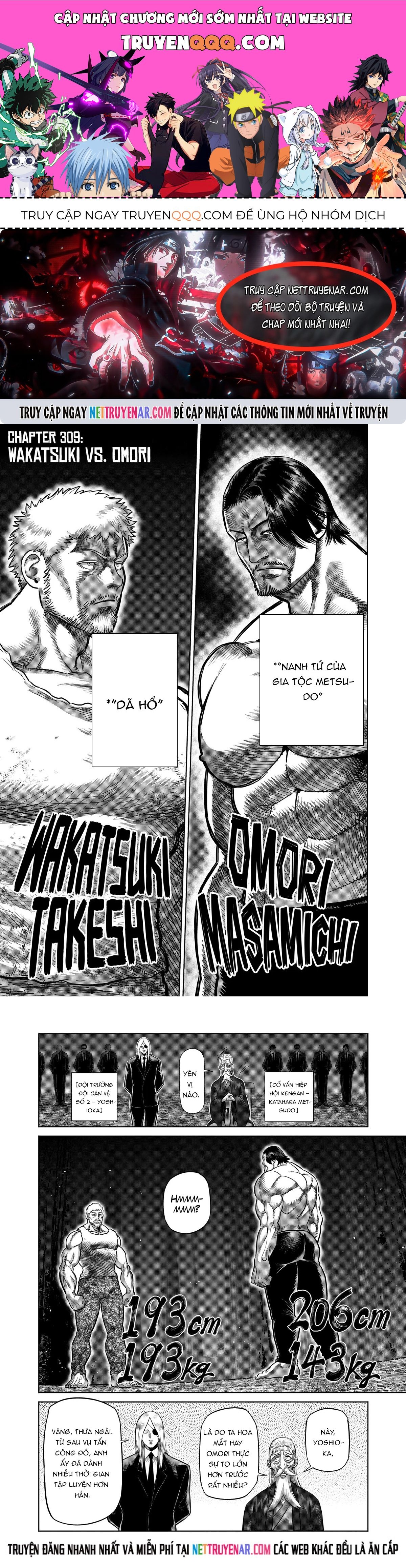 Kengan Ashura Phần 2 Chap 309 - Next Chap 310