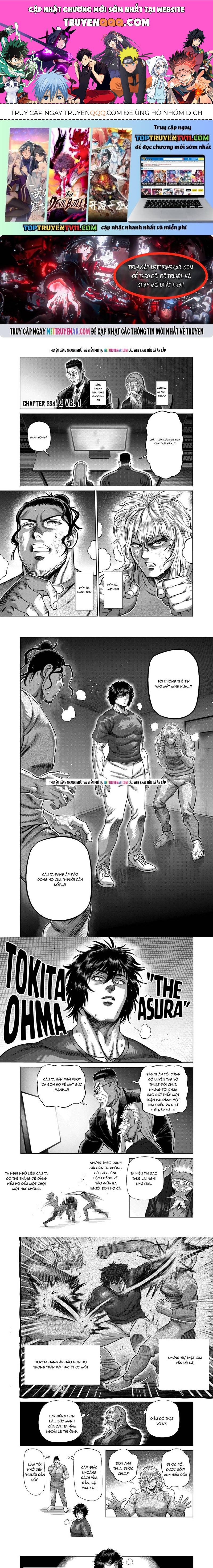 Kengan Ashura Phần 2 Chap 324 - Next Chap 325