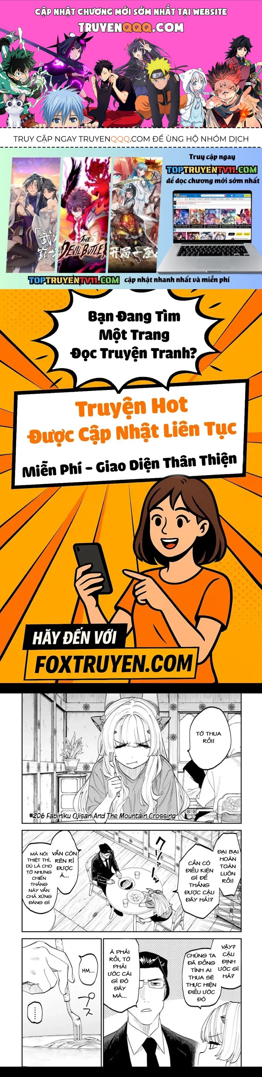 Fantasy Bishoujo Juniku Ojisan To Chap 206.1 - Next Chap 207.1