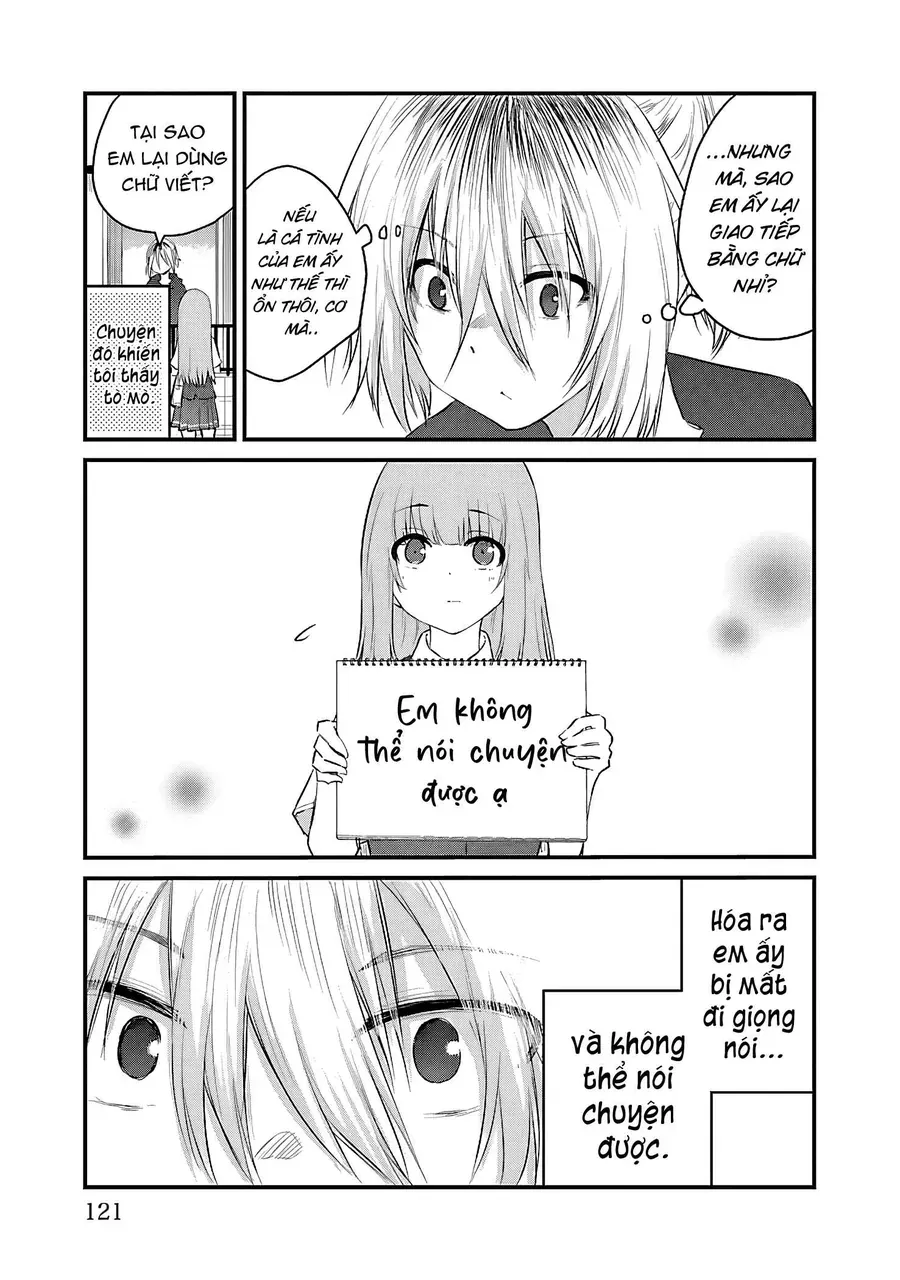 Koe Ga Dasenai Shoujo Wa Chap 68.1 - Next Chap 69.1