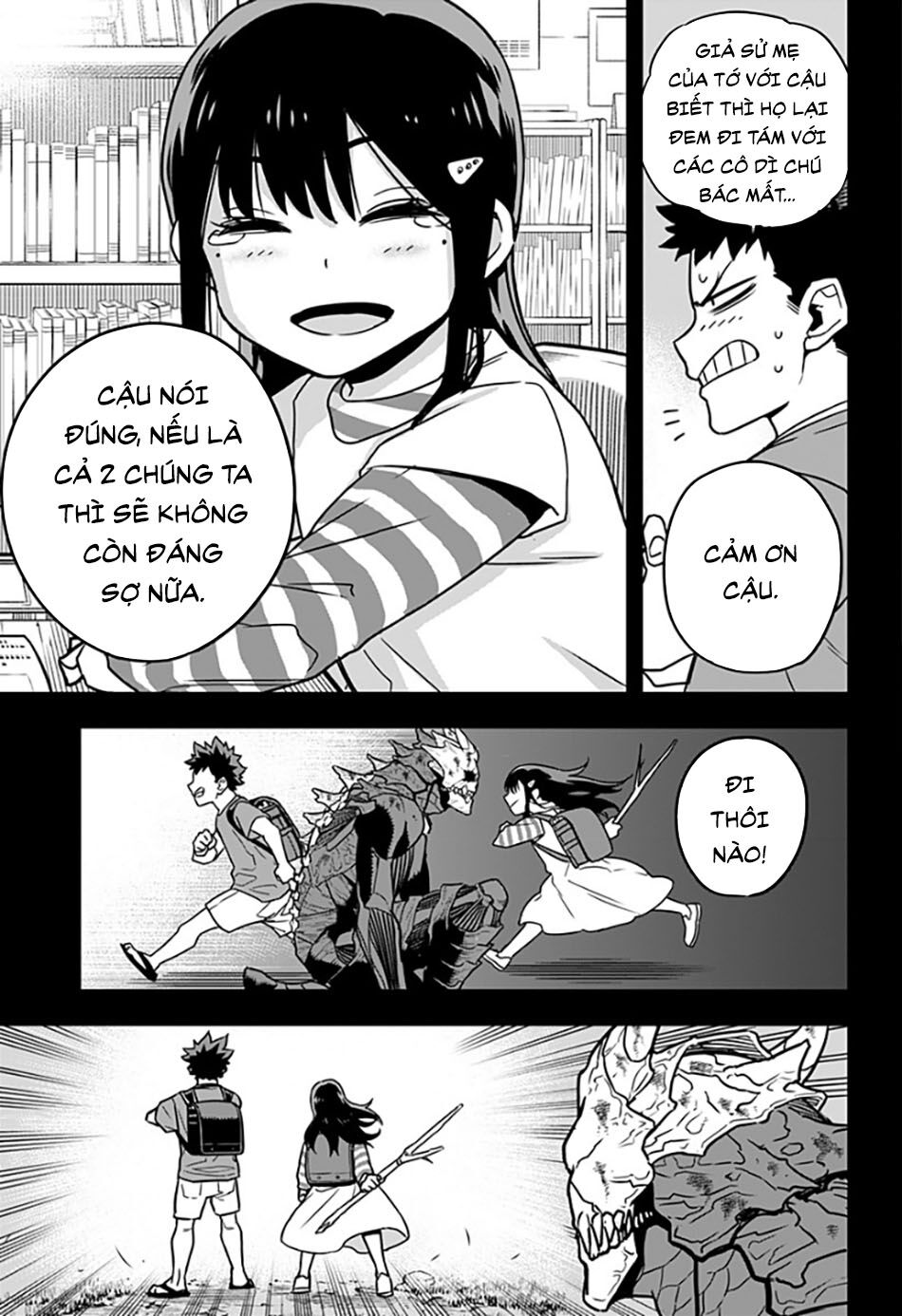 Hôm Nay - Tôi Hóa Kaiju Chap 2 - Next Chap 3