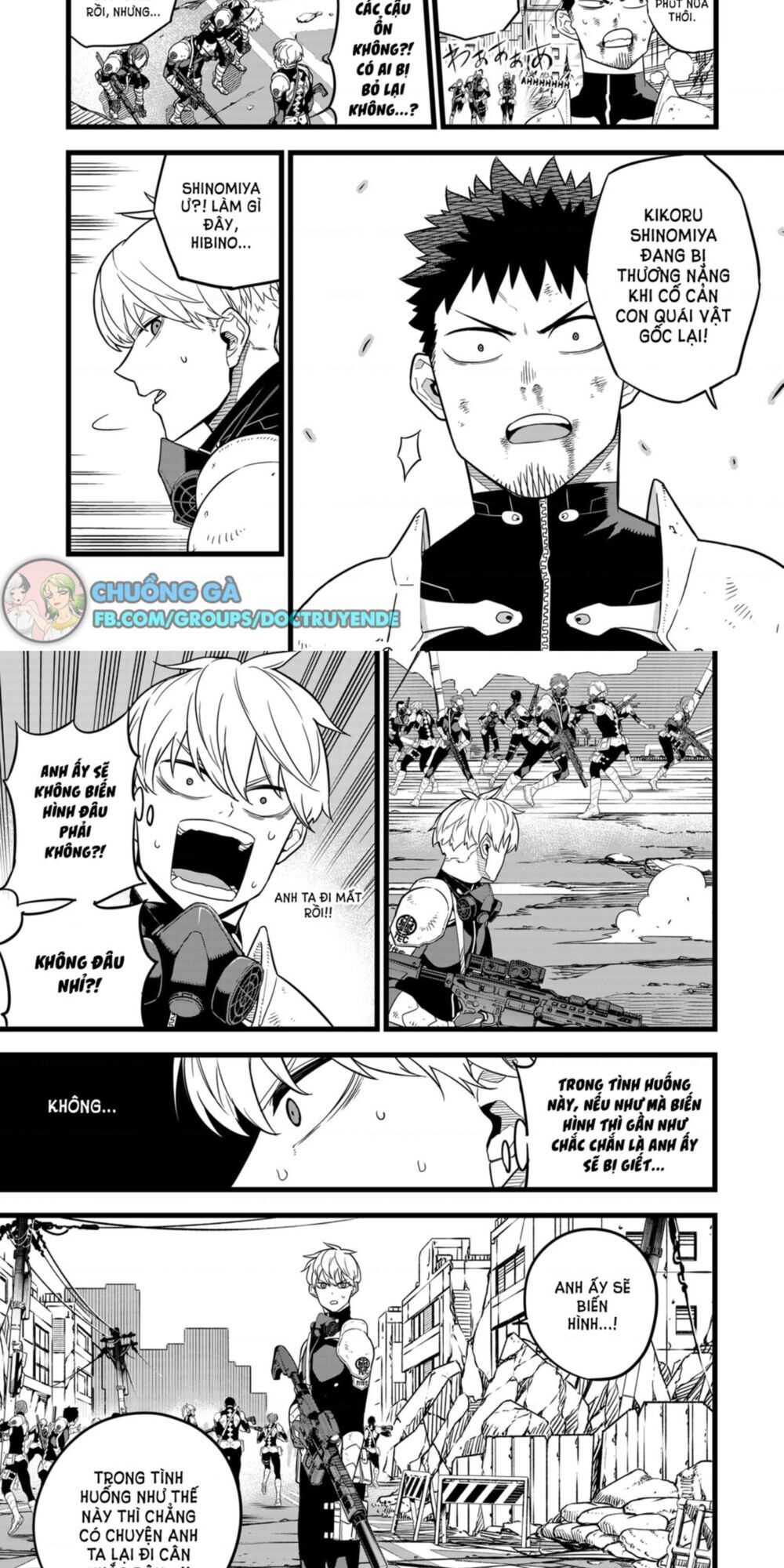 Hôm Nay - Tôi Hóa Kaiju Chap 8 - Next Chap 9