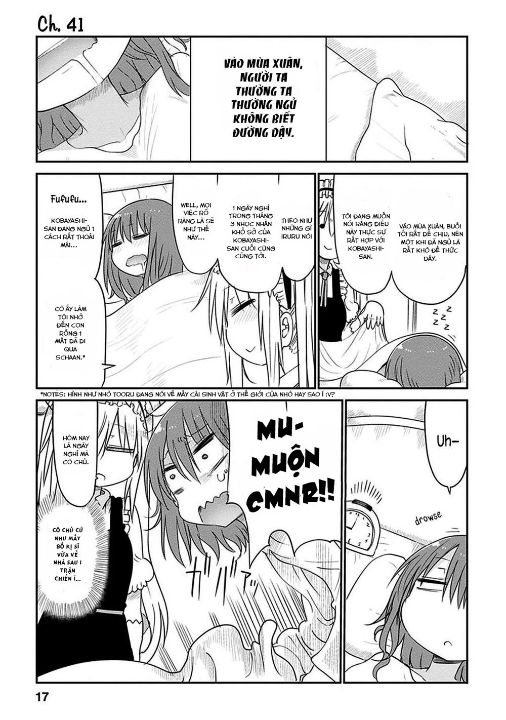 The Maid Dragon Of Kobayashi Chap 41 - Next Chap 42