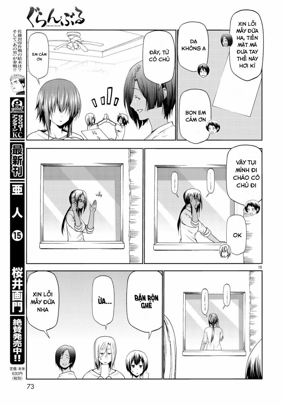 Grand Blue - Cô Gái Thích Lặn Chap 57 - Next Chap 58