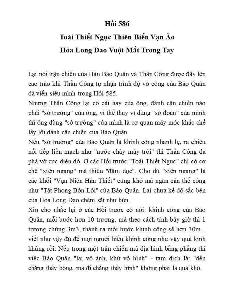 Hiệp Khách Giang Hồ Chap 586 - Next Chap 587