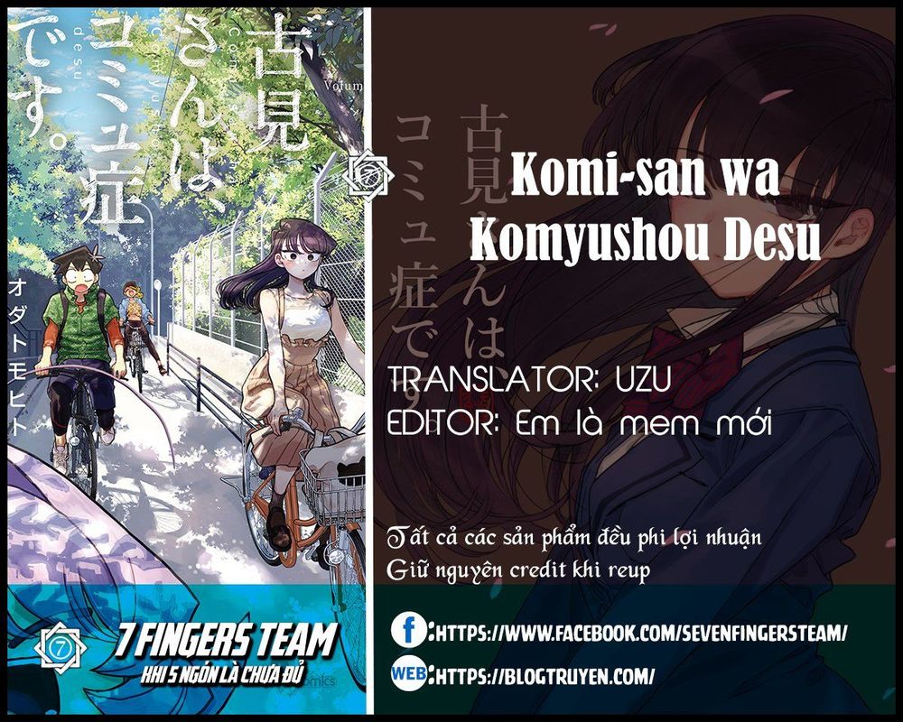 Komi Không Thể Giao Tiếp Chap 237 - Next Chap 238