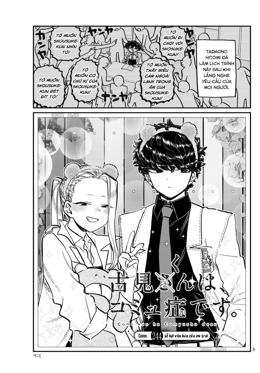 Komi Không Thể Giao Tiếp Chap 244 - Next Chap 245
