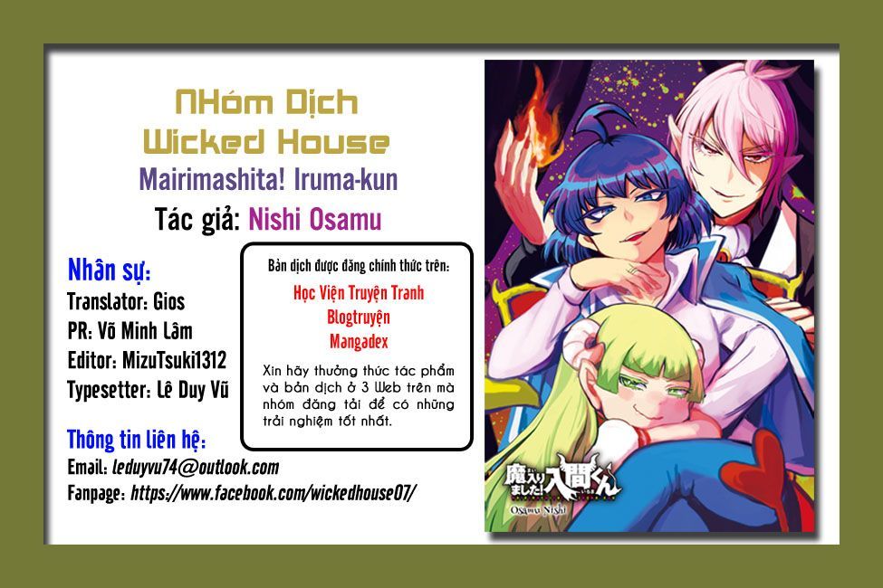 Chào Mừng Cậu Đến Trường Iruma-Kun Chap 108 - Next Chap 109