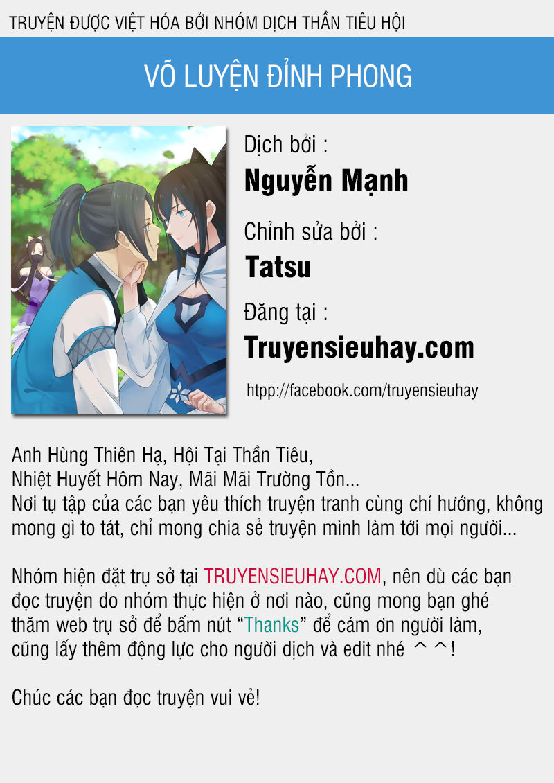 Võ Luyện Đỉnh Phong Chap 367 - Next Chap 368