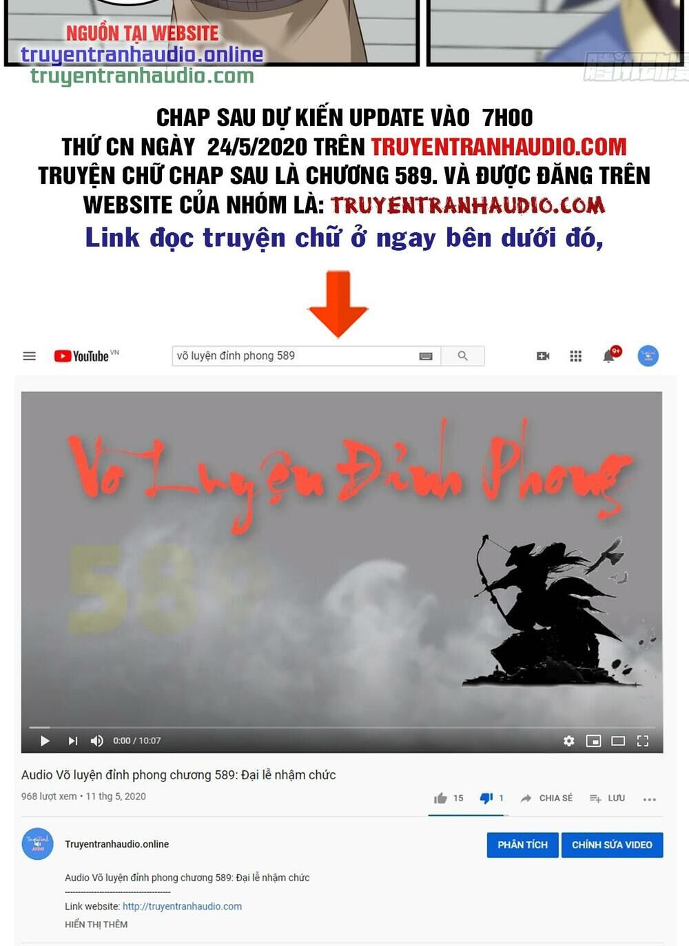 Võ Luyện Đỉnh Phong Chap 554 - Next Chap 555