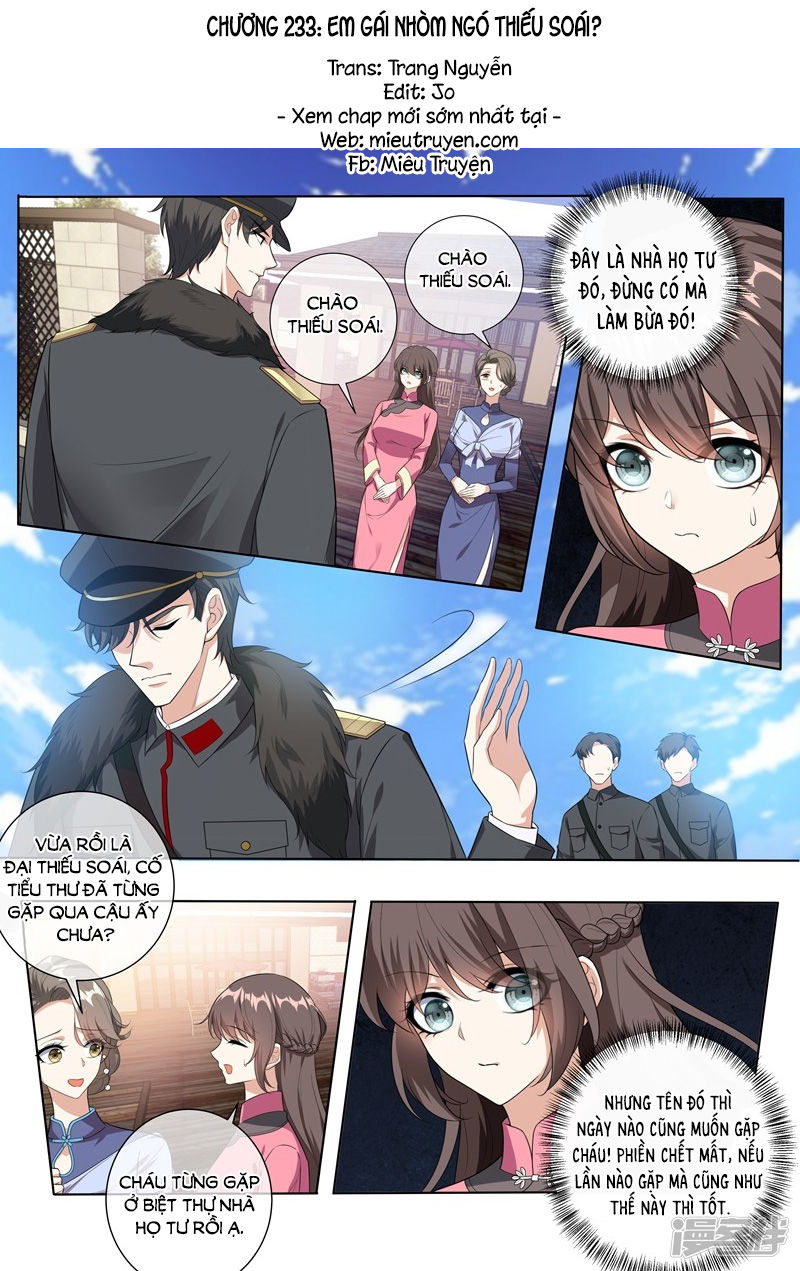 Thiếu Soái! Vợ Ngài Lại Bỏ Trốn Chap 233 - Next Chap 234
