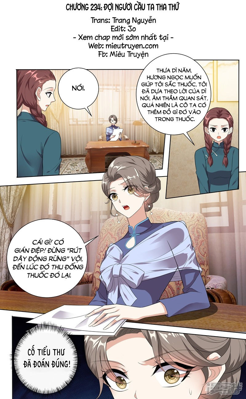 Thiếu Soái! Vợ Ngài Lại Bỏ Trốn Chap 234 - Next Chap 235