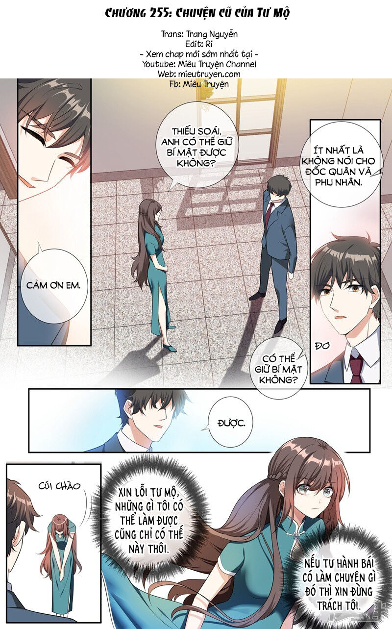 Thiếu Soái! Vợ Ngài Lại Bỏ Trốn Chap 255 - Next Chap 256