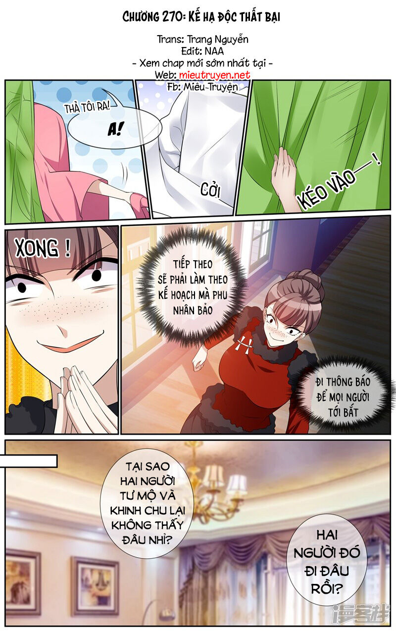 Thiếu Soái! Vợ Ngài Lại Bỏ Trốn Chap 270 - Next Chap 271