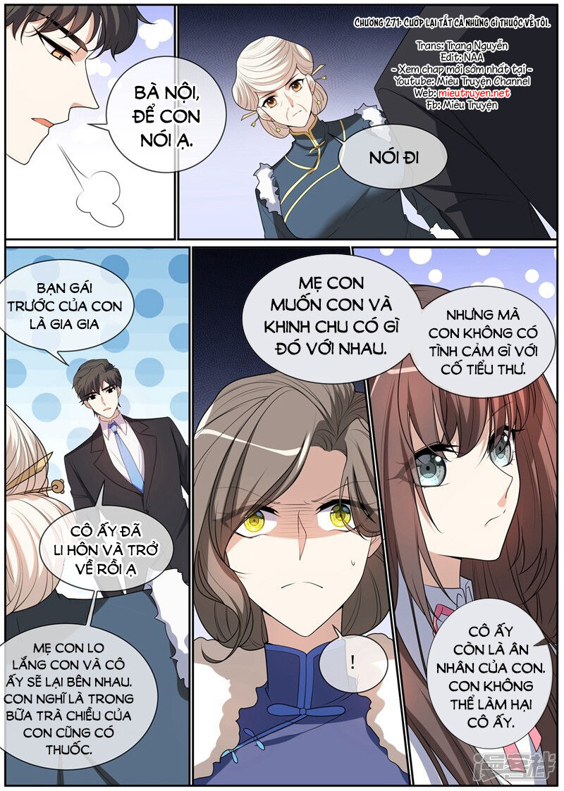 Thiếu Soái! Vợ Ngài Lại Bỏ Trốn Chap 271 - Next Chap 272