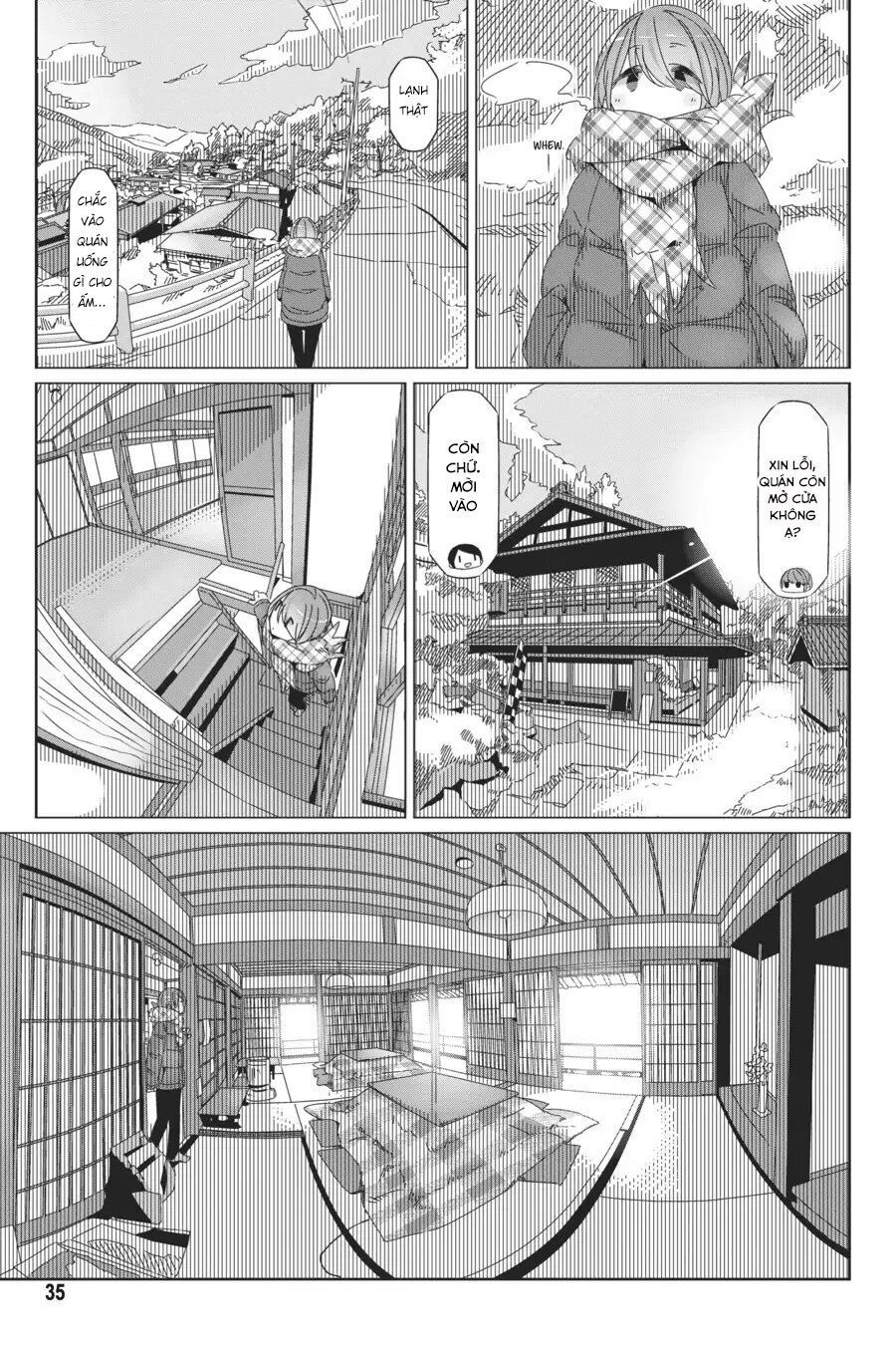 Laid-Back Camp Chap 36 - Next Chap 37