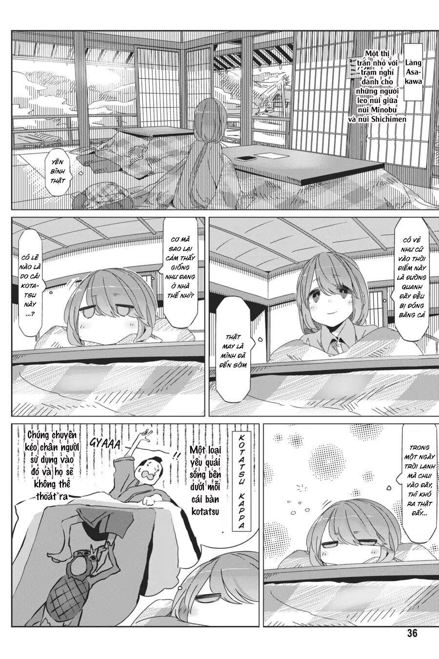 Laid-Back Camp Chap 36 - Next Chap 37