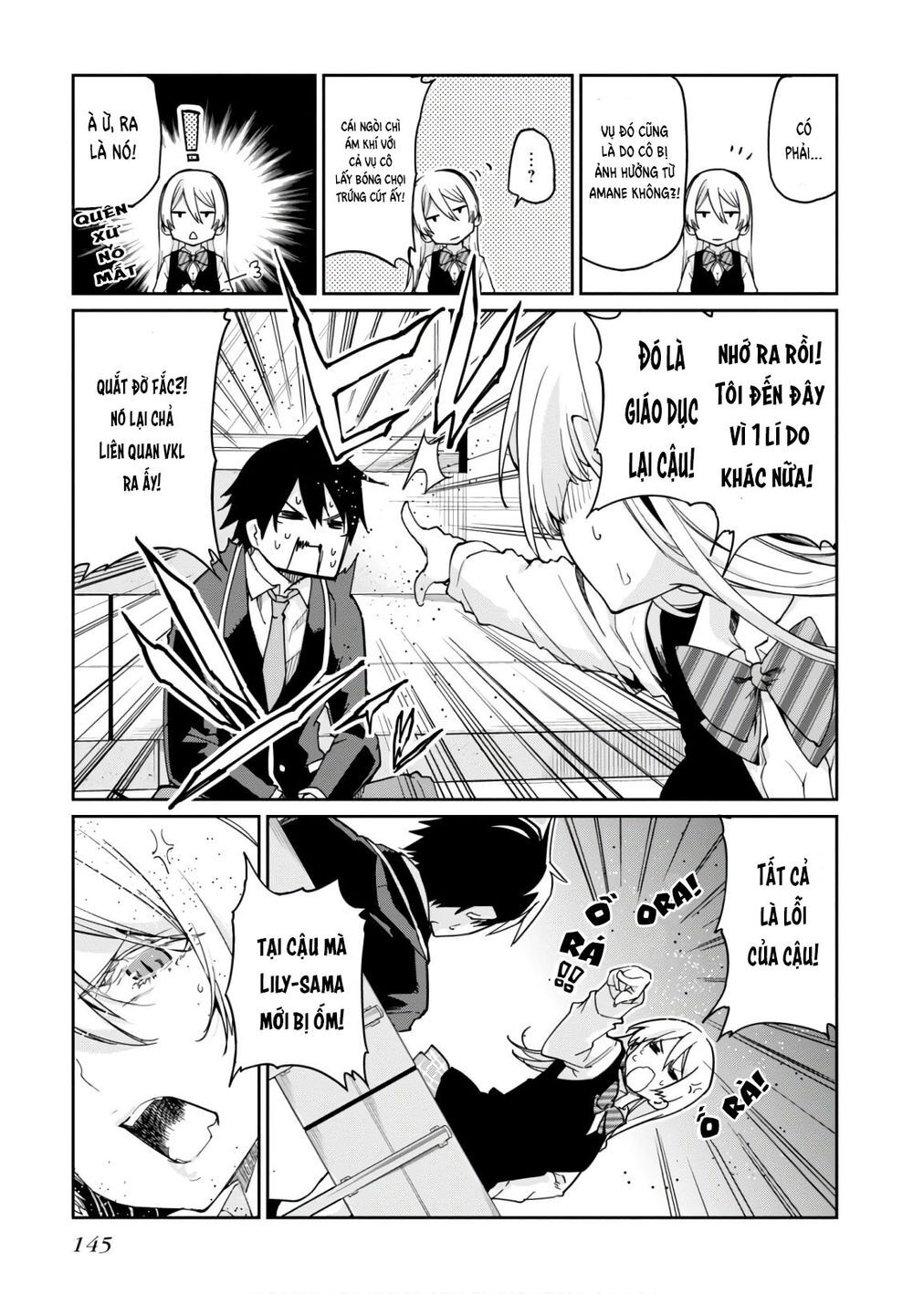 Con Quỷ Ngu Ngốc Dám Nhờn Với Các Chị Thiên Thần Chap 24 - Next Chap 25