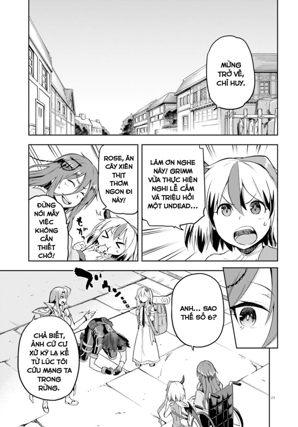 Sentouin, Hakenshimasu! Chap 18 - Next Chap 19