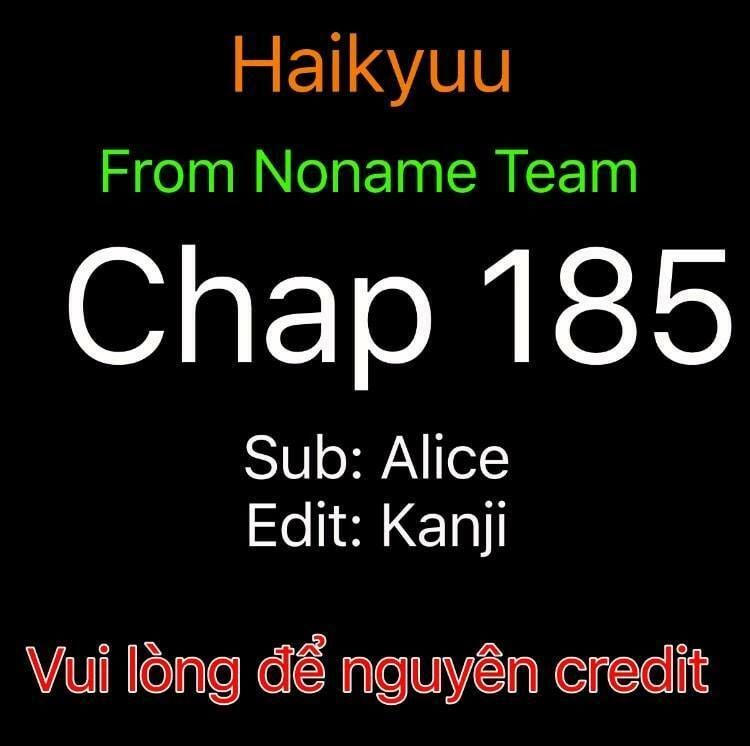 Haikyuu Chap 185 - Next Chap 186