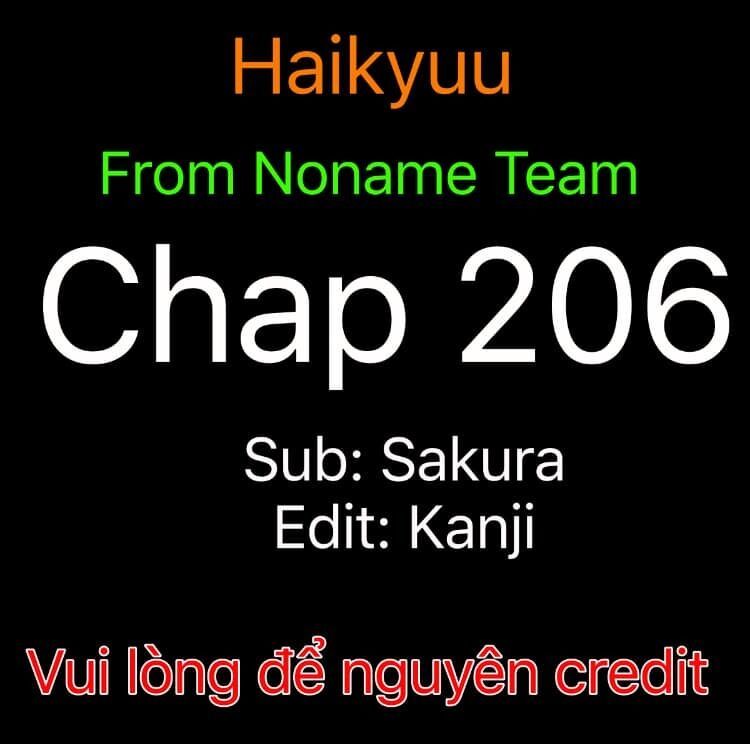 Haikyuu Chap 206 - Next Chap 207
