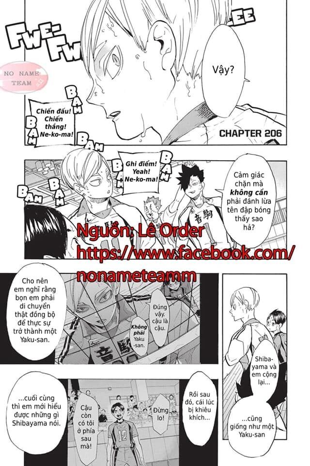 Haikyuu Chap 206 - Next Chap 207
