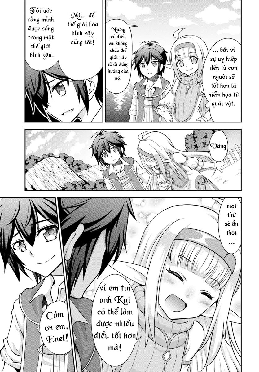 Tenohira Kaitaku Mura De Isekai Kenkokuki: Fueteku Yome-Tachi To Nonbiri Mujintou Life Chap 16 - Next Chap 17