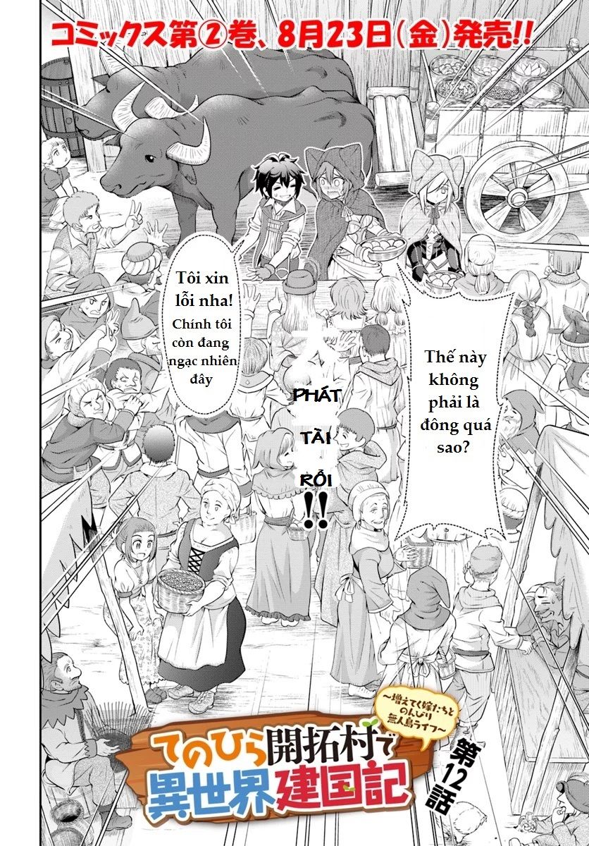 Tenohira Kaitaku Mura De Isekai Kenkokuki: Fueteku Yome-Tachi To Nonbiri Mujintou Life Chap 12 - Next Chap 13