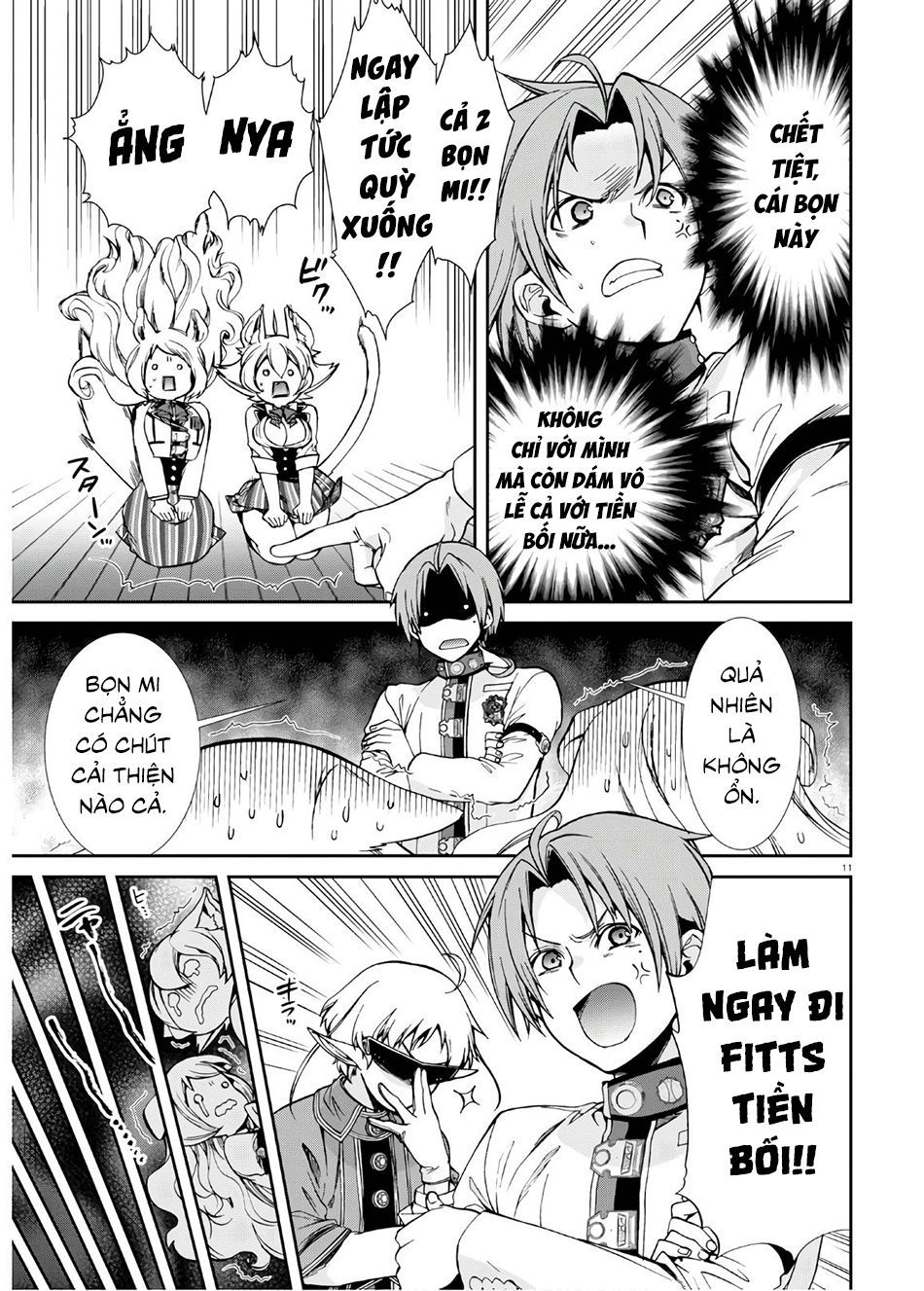 Chuyển Sinh Không Nghề Nghiệp: Tôi Sẽ Cố Gắng Hết Sức Nếu Tôi Đến Thế Giới Khác Chap 61 - Next Chap 62