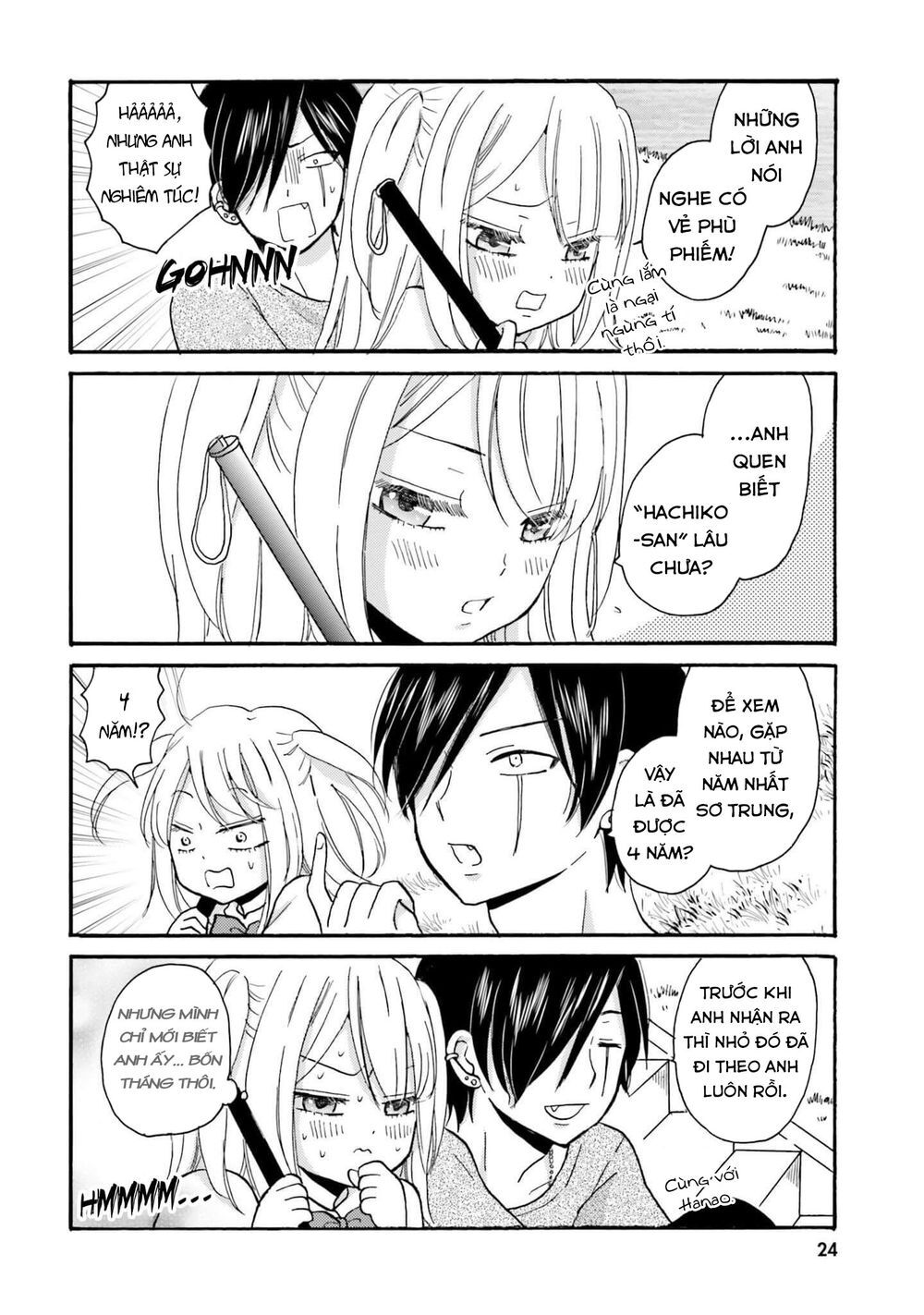 Yankee-Kun To Hakujou Gaaru Chap 26 - Next Chap 27