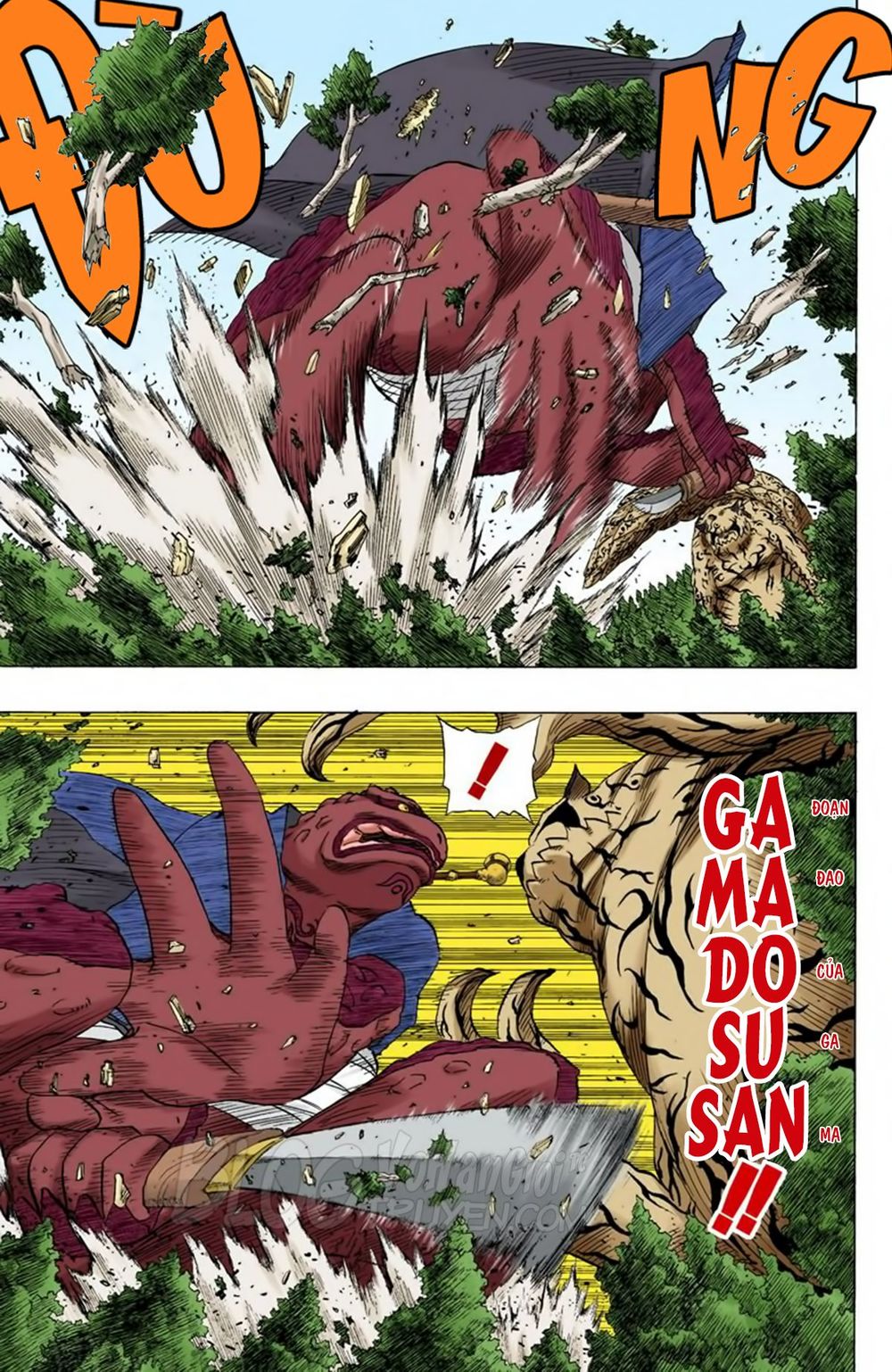 Naruto Full Màu Chap 135 - Next Chap 136