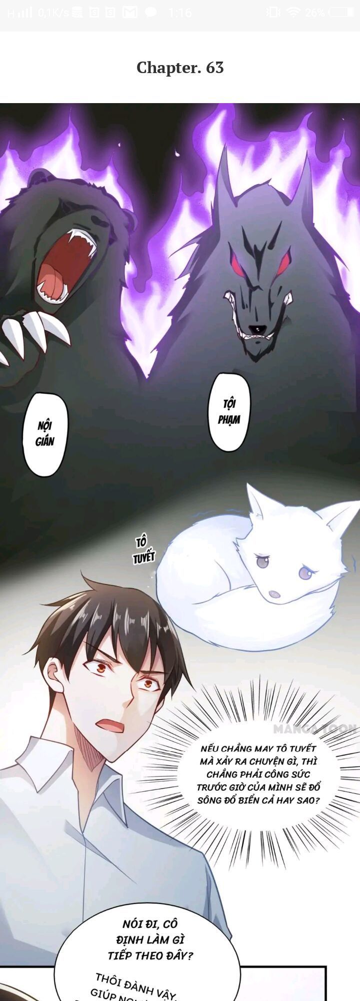 Chiếc Điện Thoại Thần Kỳ Chap 63 - Next Chap 64