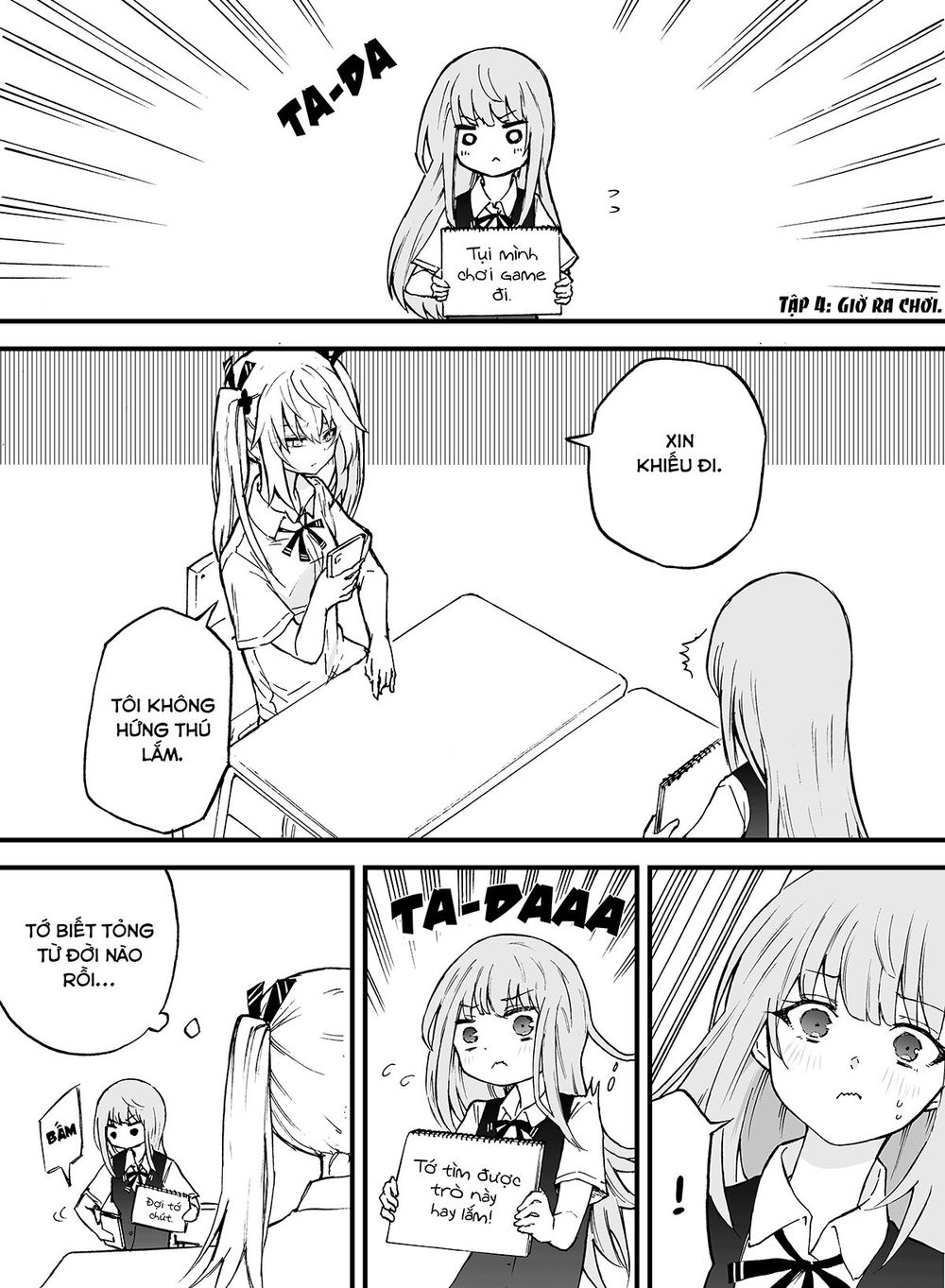 Cô Gái Câm Và Người Bạn Mới Chap 4 - Next Chap 5