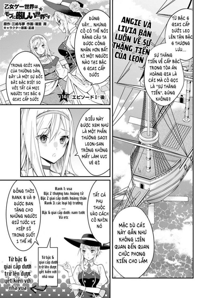 Thế Giới Của Game Otome Thật Khó Khăn Cho Những Thường Dân Chap 14 - Next Chap 15