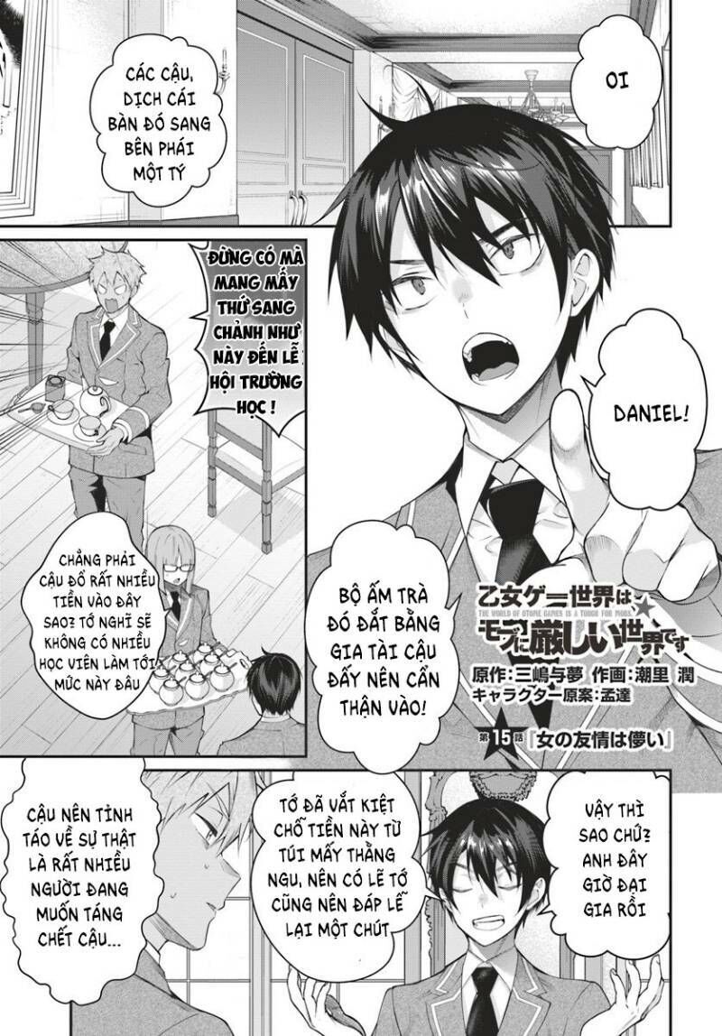Thế Giới Của Game Otome Thật Khó Khăn Cho Những Thường Dân Chap 15 - Next Chap 16